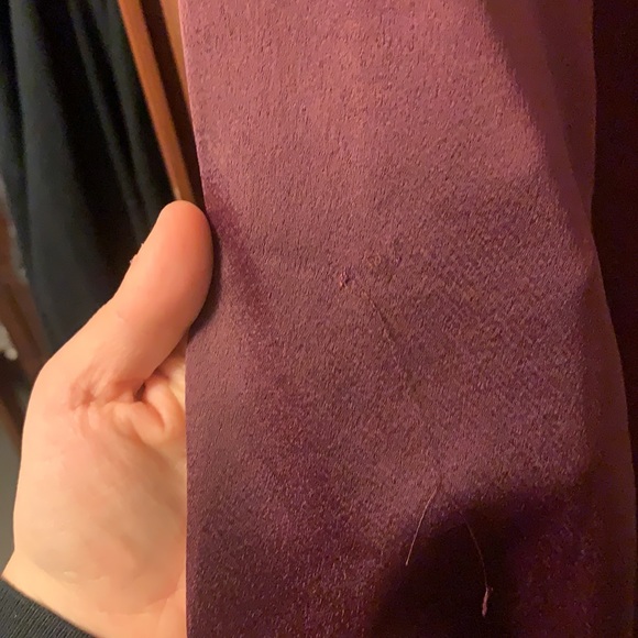 Zara purple ruffle bottom dress - Picture 6 of 9